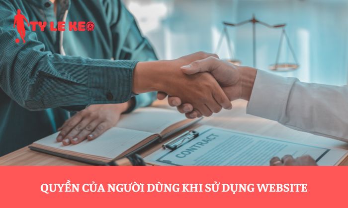 Quyền của người dùng khi sử dụng website
