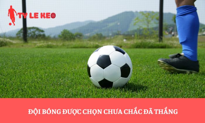 Đội bóng được chọn chưa chắc đã thắng
