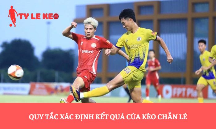 Quy tắc xác định kết quả của kèo chẵn lẻ 