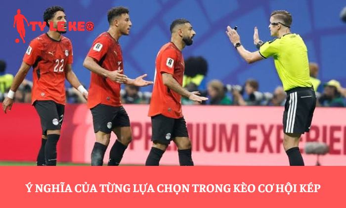 Ý nghĩa của từng lựa chọn trong kèo cơ hội kép