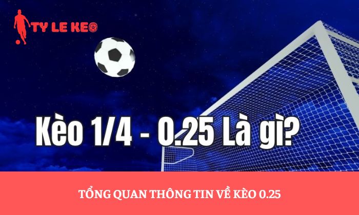 Tổng quan thông tin về kèo 0.25