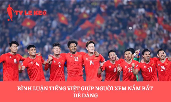 Bình luận tiếng Việt giúp người xem nắm bắt dễ dàng